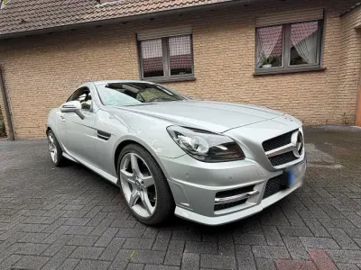 Gebraucht Mercedes SLK200 AMG line 184 PS (135 kW) 2011 Silber Cabrio