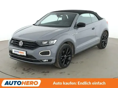 Gebraucht VW T-Roc Cabriolet R-line 150 PS (110 kW) 2021 Grau Cabrio