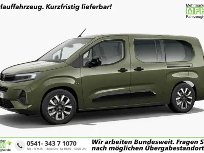 Novo Opel Combo S 131 HP (96 kW) 2025 Preto Monovolume