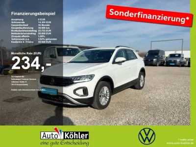Gebraucht VW T-Roc Life 150 PS (110 kW) 2023 Weiß SUV