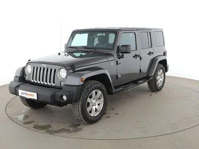 Gebraucht Jeep Wrangler Unlimited Sahara 200 PS (147 kW) 2018 Grau SUV
