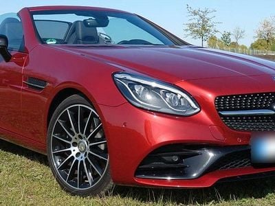 Usata Mercedes SLC200 AMG 184 CV (135 kW) 2017 Rosso Cabrio