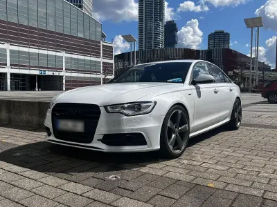 Używany Audi A6 S-Line 204 KM (150 kW) 2012 Biały Sedan/Limuzyna