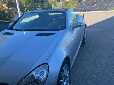 Gebraucht Mercedes SLK350 2007 Silber Cabrio
