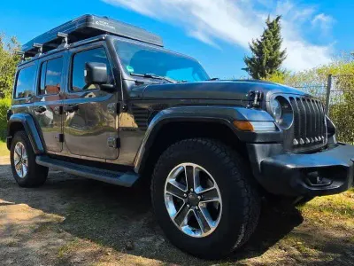 Gebraucht Jeep Wrangler Sahara 200 PS (147 kW) 2018 Grau SUV
