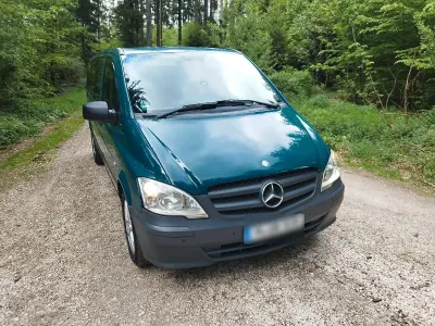 Używany Mercedes Vito 136 KM (100 kW) 2014 Zielony Van