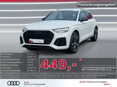 Gebraucht Audi SQ5 Ambiente 341 PS (250 kW) 2023 Gletscherweiß metallic SUV