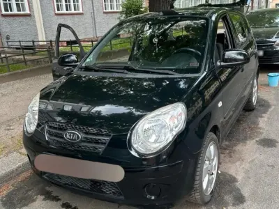 Gebraucht Kia Picanto 65 PS (47 kW) 2010 Schwarz Kleinwagen