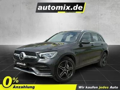 Gebraucht Mercedes GLC220 AMG line 194 PS (142 kW) 2022 Grafitgrau  metalliclack SUV