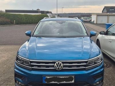 Gebraucht VW Tiguan Highline 150 PS (110 kW) 2019 Blau SUV