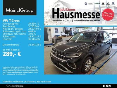Gebraucht VW T-Cross Style 150 PS (110 kW) 2025 Deep black perleffekt SUV