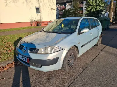 Używany Renault Mégane GrandTour Authentique 113 KM (83 kW) 2004 Srebrny Kombi