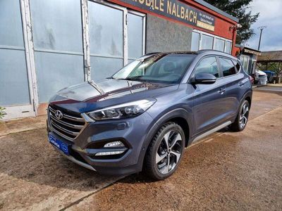 gebraucht Hyundai Tucson Premium 4WD/Leder/NAVI