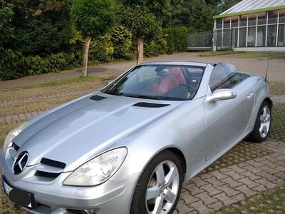 Silber Gebraucht 2005 Mercedes SLK200 Cabrio | 8.599 € (Etwas zu teuer)