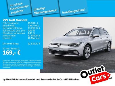 Gebraucht VW Golf VIII Style 150 PS (110 kW) 2022 Silber Kombi