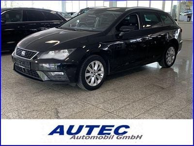 Usata Seat Leon ST Style 116 CV (85 kW) 2018 Nero Station wagon