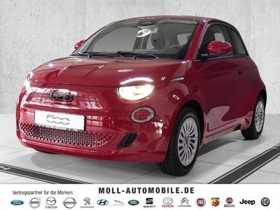gebraucht Fiat 500e Red Winter Paket Klimaauto Keyless Go Navi Apple CarPlay Android Auto