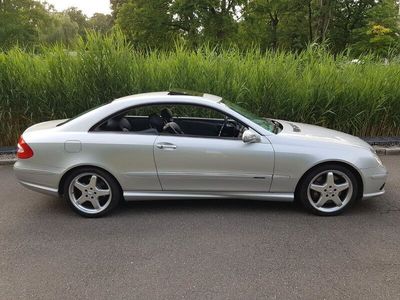 Silber Gebraucht 2004 Mercedes CLK500 Avantgarde Coupé | 12.900 € (Teuer)