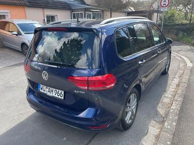 Gebraucht VW Touran Sound 150 PS (110 kW) 2017 Blau Van / Kleinbus