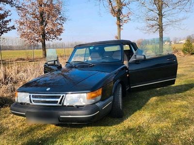 Gebraucht Saab 9-3 130 PS (95 kW) 1990 Schwarz Cabrio