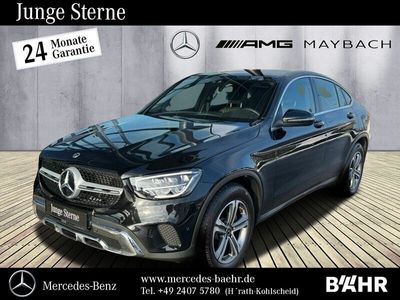 gebraucht Mercedes 200 GLC4M Coupé Navi/LED/Totwinkel/RFK/LMR-18"