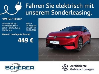 Gebraucht VW ID.7 Pro 210 kW (286 PS) 2025 Rot Kombi