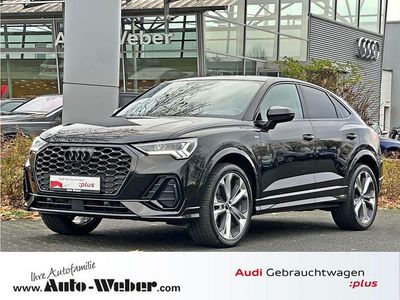 Schwarz Gebraucht 2024 Audi Q3 Sportback S-Line SUV | 48.480 € (Teuer)