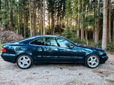 Gebraucht Mercedes CLK320 Elegance 218 PS (160 kW) 2000 Schwarz Coupé