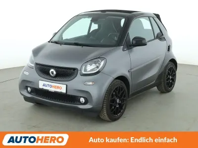 Occasion Smart ForTwo Cabrio Basis 71 ch (52 kW) 2019 Noir Cabriolet