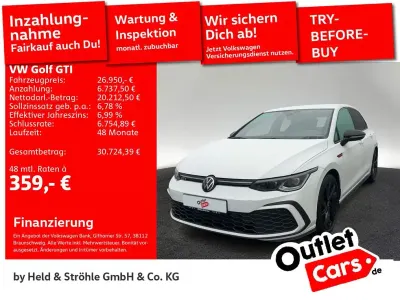 Gebraucht VW Golf VIII GTI 245 PS (180 kW) 2024 Weiß Limousine