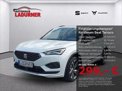 Weiss Gebraucht 2022 Seat Tarraco 4Drive SUV | 34.530 € (Etwas zu teuer)