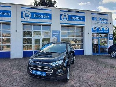 Pantherschwarz metallic Gebraucht 2017 Ford Ecosport Titanium SUV | 9.450 € (Teuer)