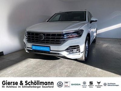 0q pure white Gebraucht 2019 VW Touareg Elegance SUV | 36.450 € (Guter Preis)