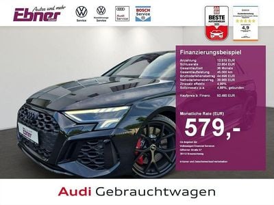 Brugt Audi RS3 Sport 400 HK (294 kW) 2023 Sort Sedan
