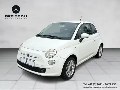 Gebraucht Fiat 500 Pop 69 PS (50 kW) 2009 Weiß Cabrio