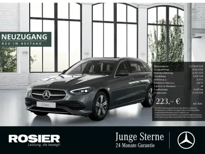 Gebraucht Mercedes C300 Avantgarde 204 PS (150 kW) 2023 Grau / selenitgrau SUV