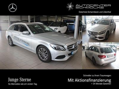 Silber Gebraucht 2018 Mercedes C180 Avantgarde Kombi | 21.748 € (Teuer)