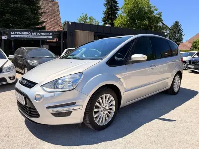 Gebraucht Ford S-MAX Champions Edition 163 PS (119 kW) 2012 Silber Van / Kleinbus