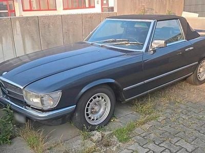 Gebraucht Mercedes SL500 222 PS (163 kW) 1985 Schwarz Cabrio
