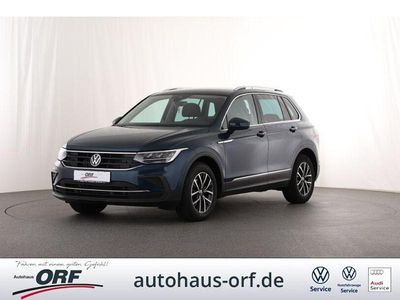 Blau Gebraucht 2023 VW Tiguan Life SUV | 33.990 € (Fairer Preis)