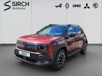 Neu Renault 4 E-Tech Iconic 110 kW (150 PS) 2026 Karmesinrot metallic, black p SUV
