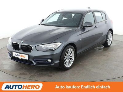 Grau Gebraucht 2016 BMW 116 Sport Line Kleinwagen | 10.490 € (Fairer Preis)