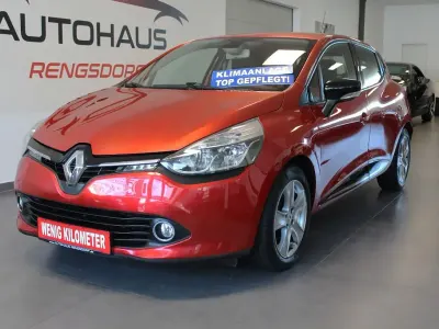 Brugt Renault Clio IV Luxe 90 HK (66 kW) 2012 Rød Sedan