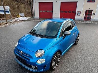 Usata Fiat 500 Sport 87 CV (63 kW) 2018 Blu Utilitaria