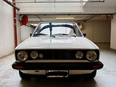 Gebraucht VW Golf Cabriolet 110 PS (80 kW) 1982 Weiß Cabrio