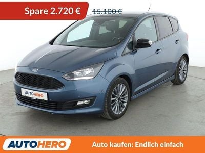 Blau Gebraucht 2019 Ford C-MAX Sport Van / Kleinbus | 12.380 € (Guter Preis)
