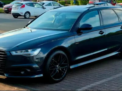 Brugt Audi A6 S-Line 190 HK (139 kW) 2016 Blå Stationcar