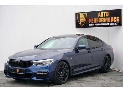 Brugt BMW 540 M Sport 340 HK (250 kW) 2018 Blå Sedan