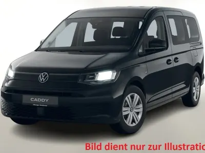 Ny VW Caddy Maxi 122 HK (89 kW) 2025 Sort MPV