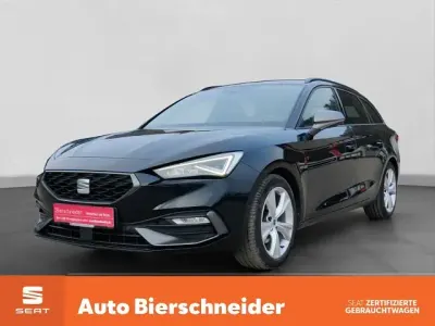 Usata Seat Leon FR 150 CV (110 kW) 2021 Nero Station wagon